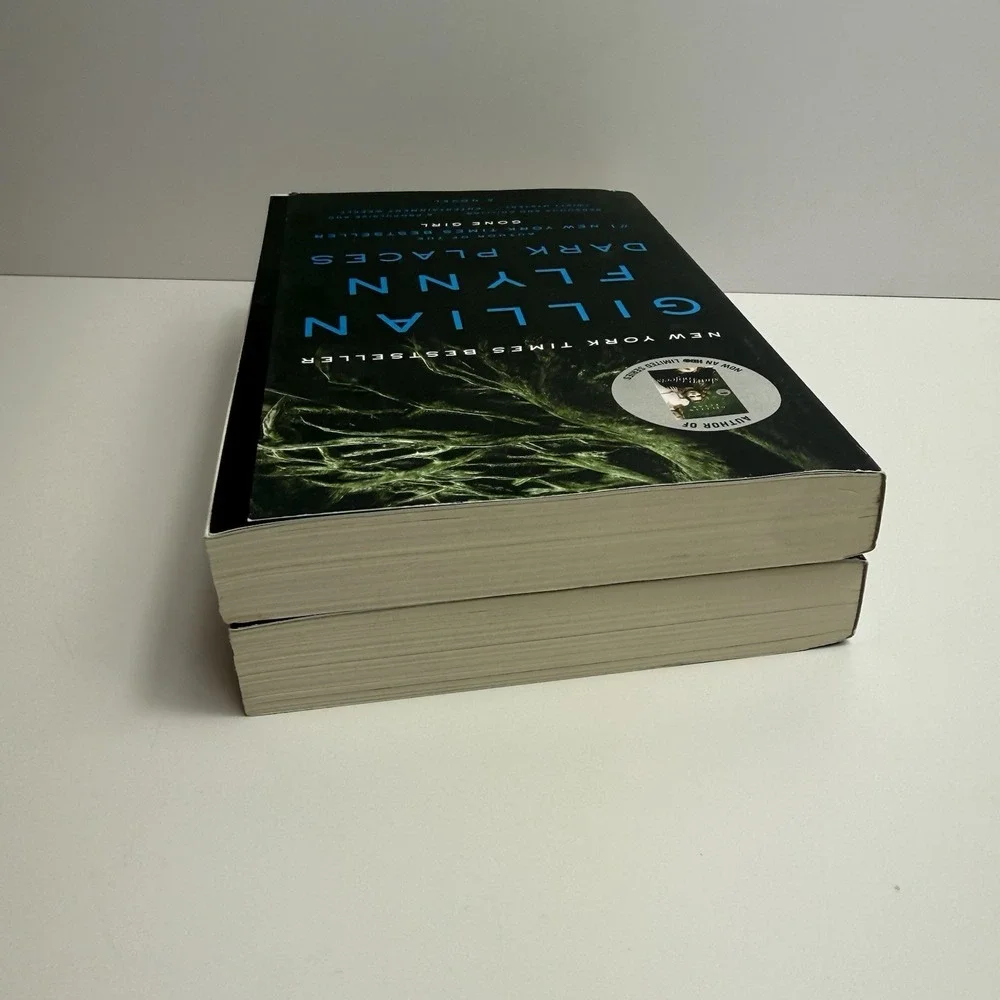 Gillian Flynn Gone Girl First Movie Tie In Dark Places Paperback 2-Book Book Lot